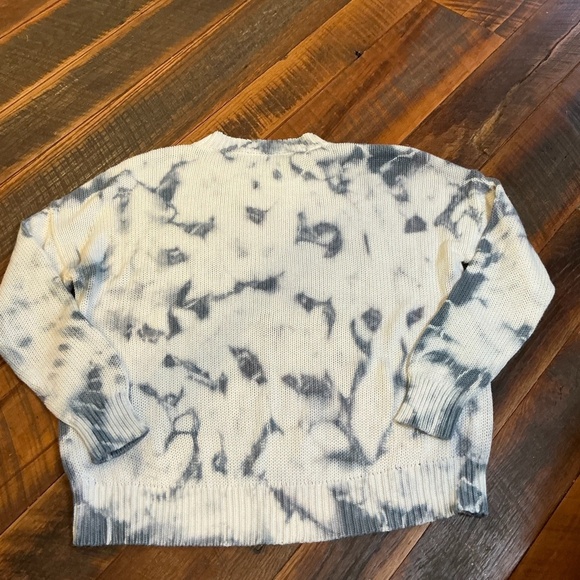 Show Me Your Mumu Sunday Sweater Navy Tie Dye Pullover XS - Picture 2 of 6